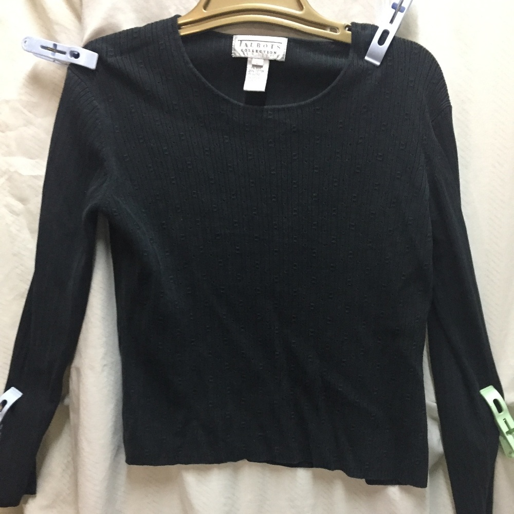 TALBOTS COLLECTION LONG SLEEVE SWEATER TOP